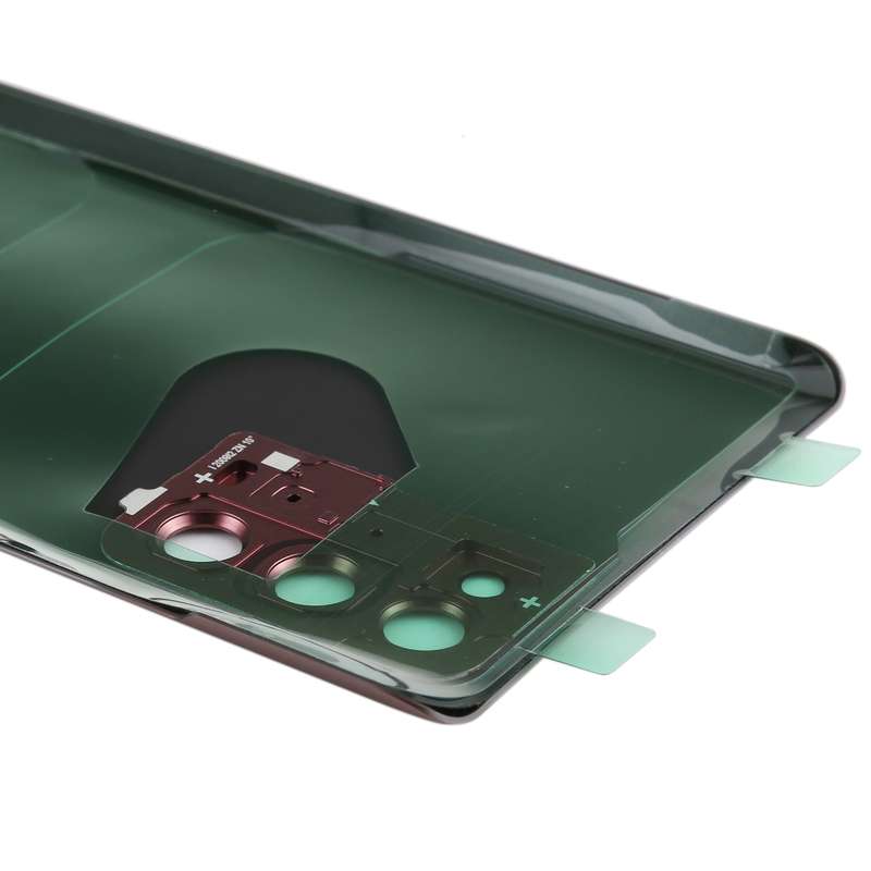 For Samsung Galaxy Note20 Battery Back Cover with Camera Lens Cover (Black)