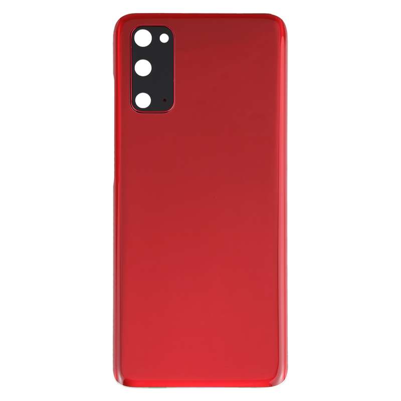 For Samsung Galaxy S20 Battery Back Cover with Camera Lens Cover (Grey)