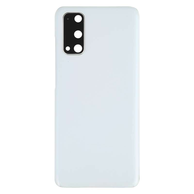For Samsung Galaxy S20 Battery Back Cover with Camera Lens Cover (Grey)