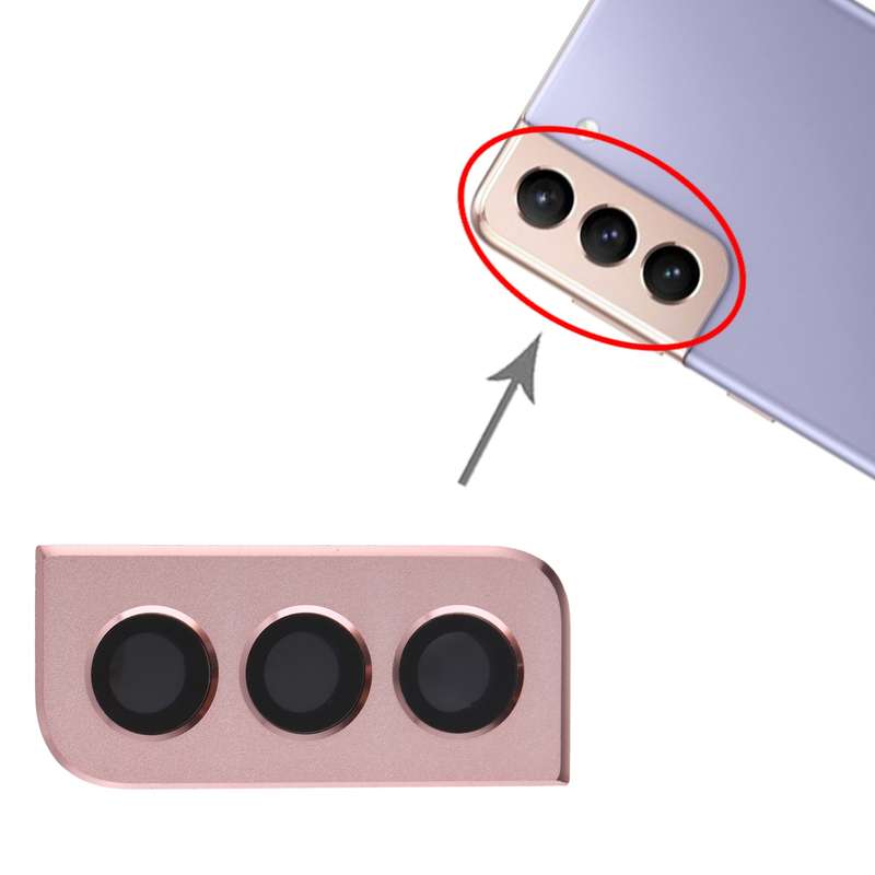 For Samsung Galaxy S21 Camera Lens Cover (Pink)