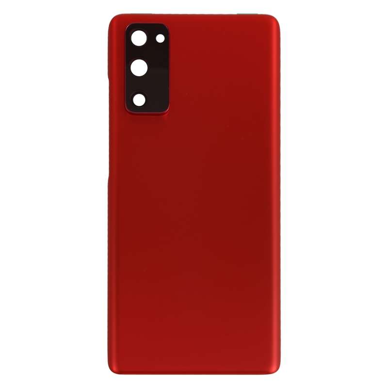 For Samsung Galaxy S20 FE Battery Back Cover with Camera Lens Cover (Purple)