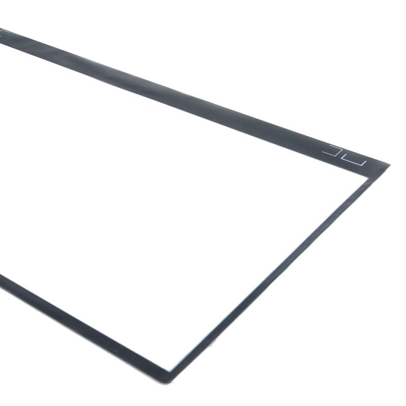 For Samsung Galaxy Book S SM-W767 Front Screen Outer Glass Lens (Black)