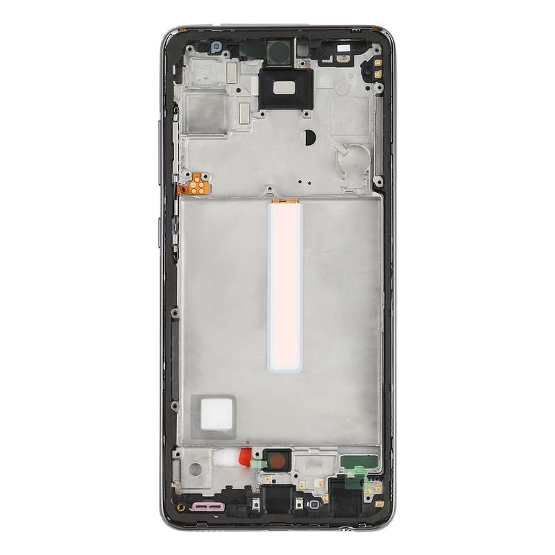 For Samsung Galaxy A52 Middle Frame Bezel Plate (Black)