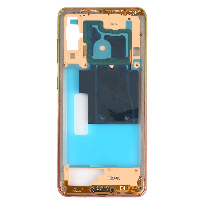 For Samsung Galaxy A60 Middle Frame Bezel Plate (Blue)
