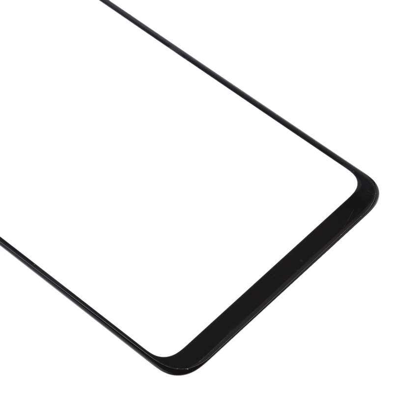 For Samsung Galaxy A20s 10pcs Front Screen Outer Glass Lens (Black)