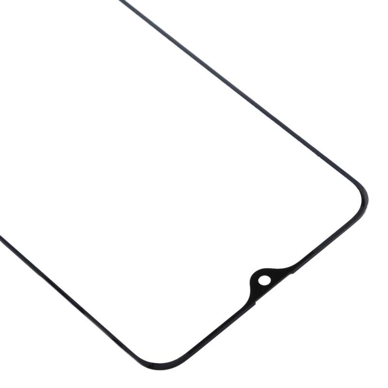 For Samsung Galaxy A10s 10pcs Front Screen Outer Glass Lens (Black)