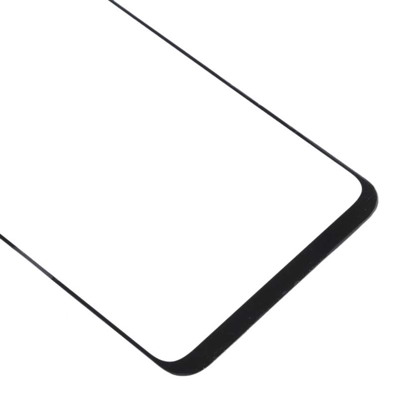 For Samsung Galaxy A40s 10pcs Front Screen Outer Glass Lens (Black)