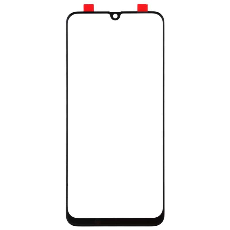 For Samsung Galaxy A50s 10pcs Front Screen Outer Glass Lens (Black)