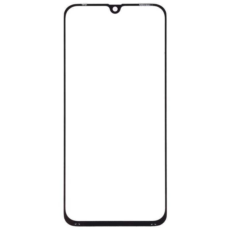For Samsung Galaxy A40 10pcs Front Screen Outer Glass Lens (Black)