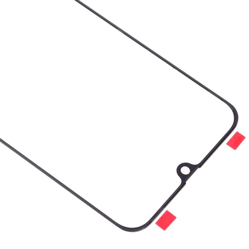 For Samsung Galaxy A90 / A80 10pcs Front Screen Outer Glass Lens (Black)
