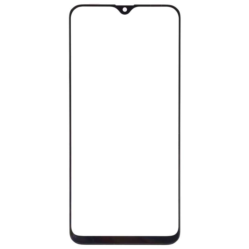 For Samsung Galaxy A20 10pcs Front Screen Outer Glass Lens (Black)