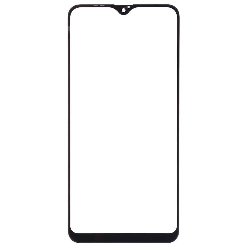 For Samsung Galaxy A10 10pcs Front Screen Outer Glass Lens (Black)