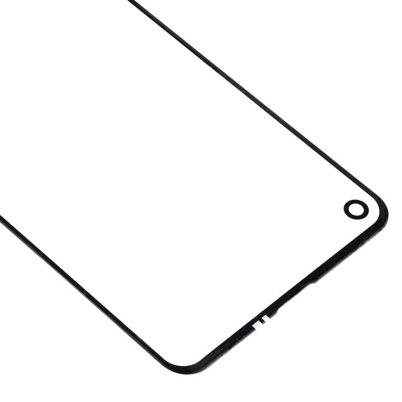 For Samsung Galaxy A10 10pcs Front Screen Outer Glass Lens (Black)