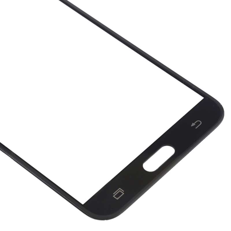 For Samsung Galaxy J7 V / J727V / J727P 10pcs Front Screen Outer Glass Lens (Black)