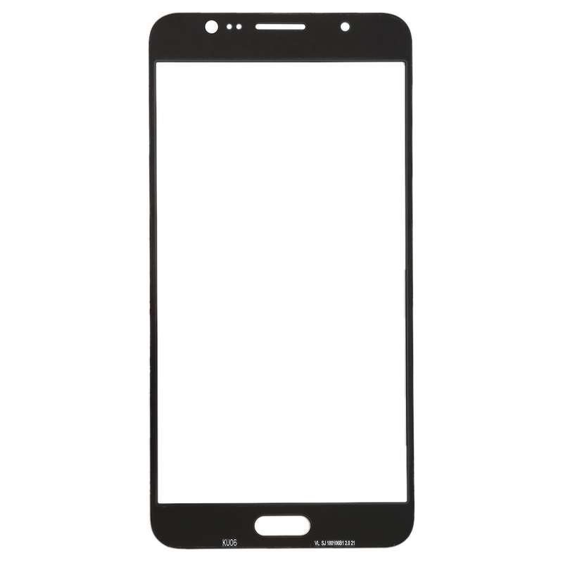 For Samsung Galaxy J7 (2016), J710F, J710FN, J710M/MN, J7108 10pcs Front Screen Outer Glass Lens (Bl
