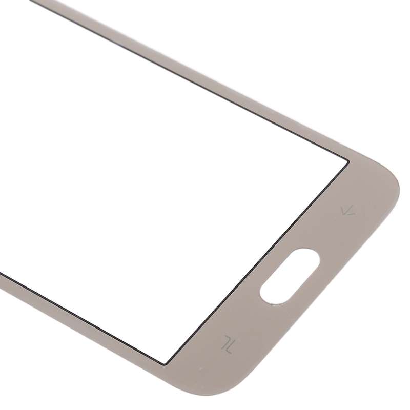 For Samsung Galaxy J2 Pro (2018), J250F/DS 10pcs Front Screen Outer Glass Lens (Grey)