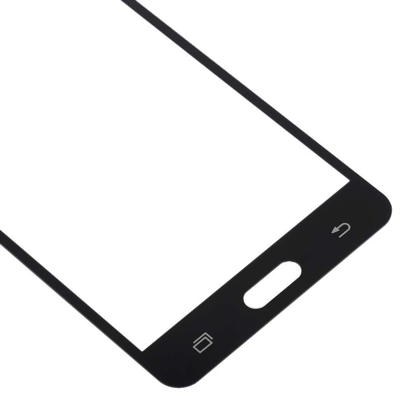 For Samsung Galaxy J3 Pro / J3110 10pcs Front Screen Outer Glass Lens (Black)