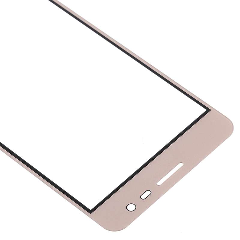 For Samsung Galaxy J3 Pro / J3110 10pcs Front Screen Outer Glass Lens (Black)