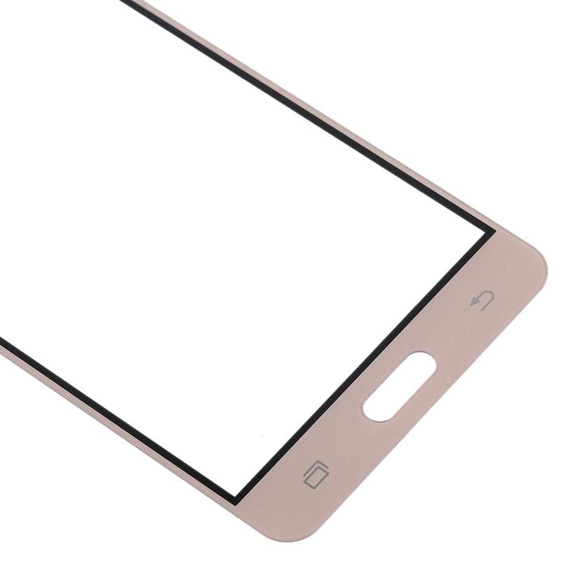 For Samsung Galaxy J3 Pro / J3110 10pcs Front Screen Outer Glass Lens (Black)