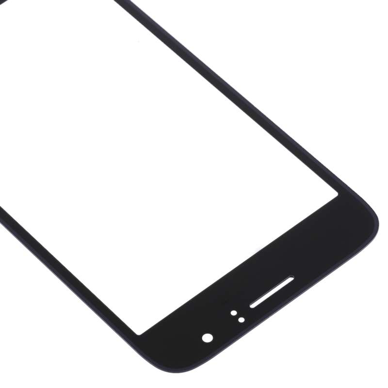For Samsung Galaxy J1 (2016) / J120 10pcs Front Screen Outer Glass Lens (Black)