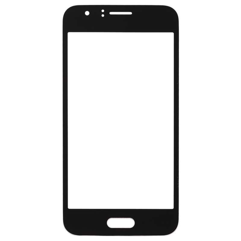 For Samsung Galaxy J1 (2016) / J120 10pcs Front Screen Outer Glass Lens (Black)