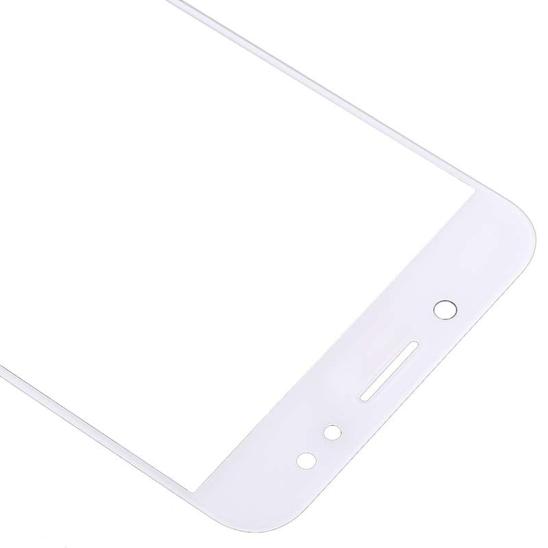 For Samsung Galaxy C8 / C7100, C7(2017) / J7+, C710F/DS 10pcs Front Screen Outer Glass Lens (Black)