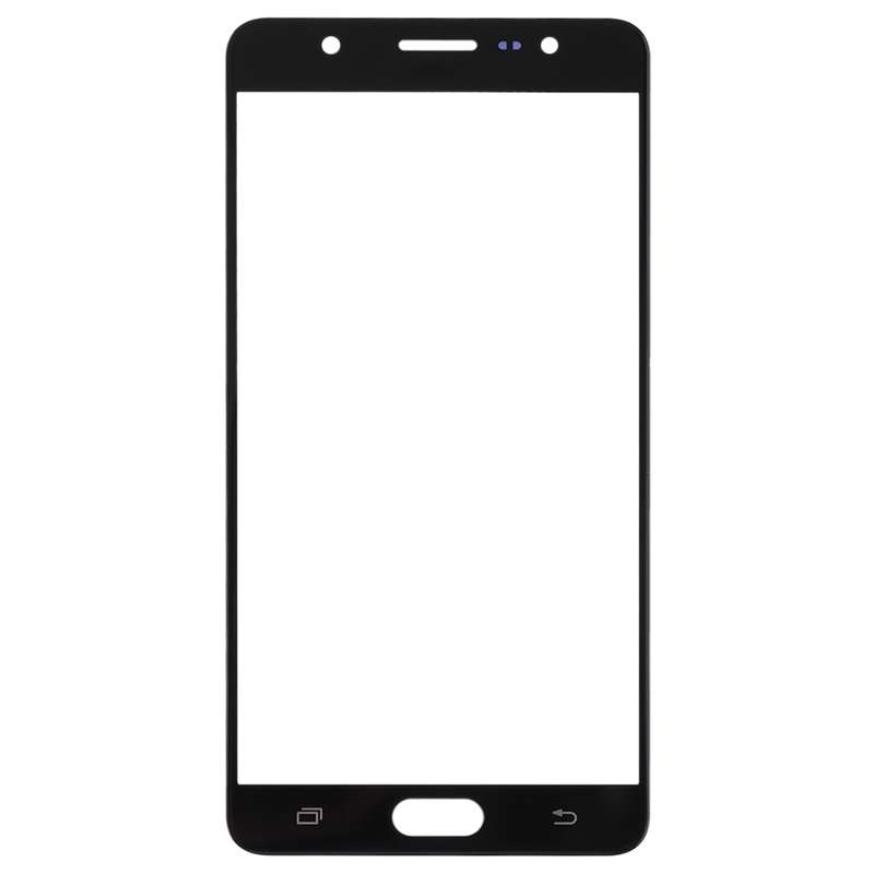 For Samsung Galaxy J7 Max 10pcs Front Screen Outer Glass Lens (Gold)