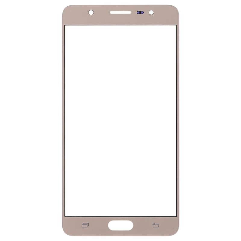 For Samsung Galaxy J7 Max 10pcs Front Screen Outer Glass Lens (Gold)