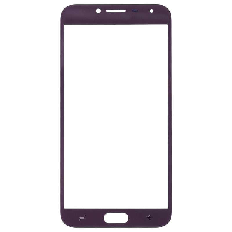 For Samsung Galaxy J4 (2018) 10pcs Front Screen Outer Glass Lens (Gold)