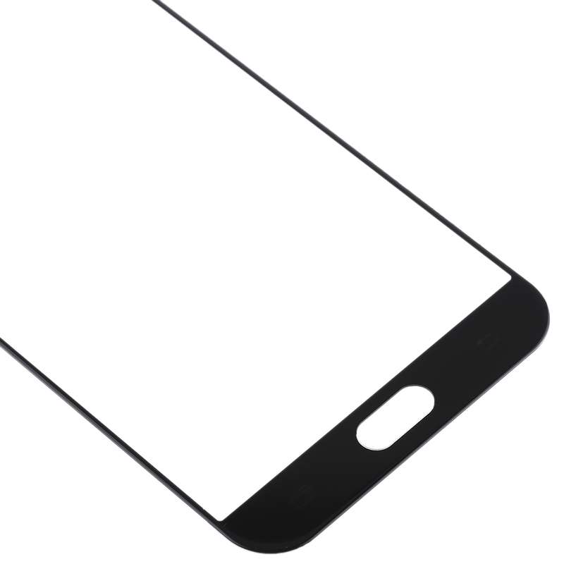 For Samsung Galaxy A8 (2016) / A810 10pcs Front Screen Outer Glass Lens (Black)