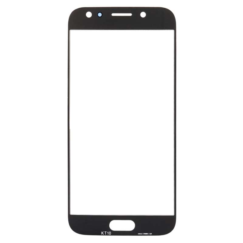 For Samsung Galaxy J3 (2017) / J330 10pcs Front Screen Outer Glass Lens (Rose Gold)