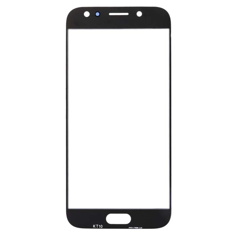 For Samsung Galaxy J3 (2017) / J330 10pcs Front Screen Outer Glass Lens (Rose Gold)