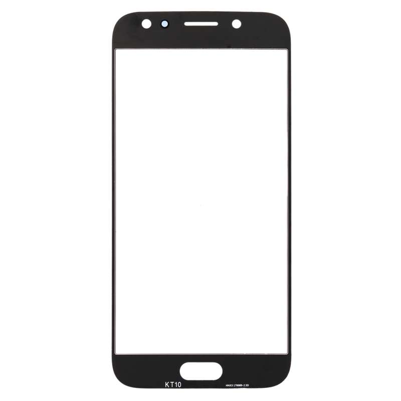 For Samsung Galaxy J3 (2017) / J330 10pcs Front Screen Outer Glass Lens (Rose Gold)