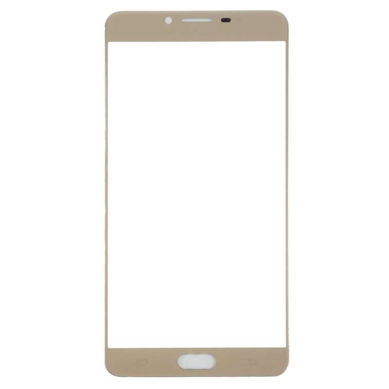 For Samsung Galaxy C9 Pro / C900 10pcs Front Screen Outer Glass Lens (White)