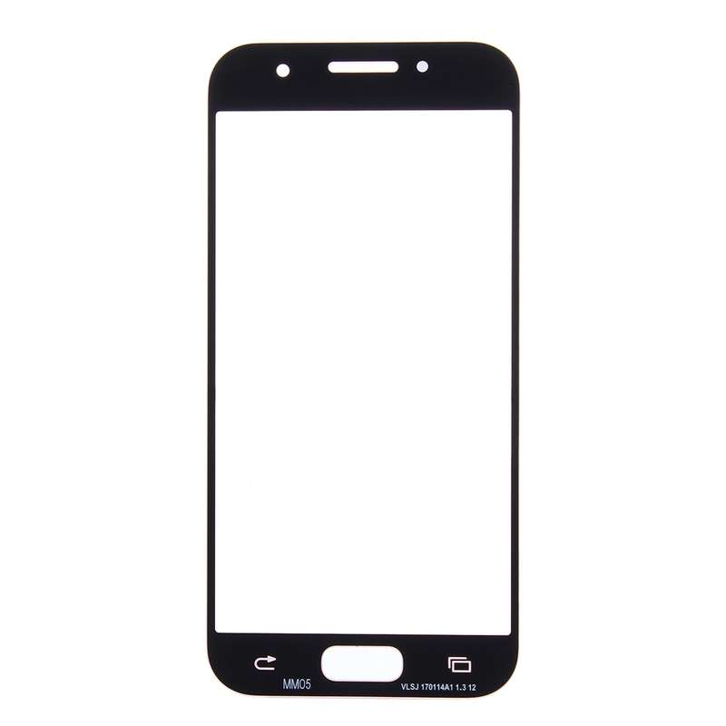 For Samsung Galaxy A7 (2017) / A720 10pcs Front Screen Outer Glass Lens (Gold)