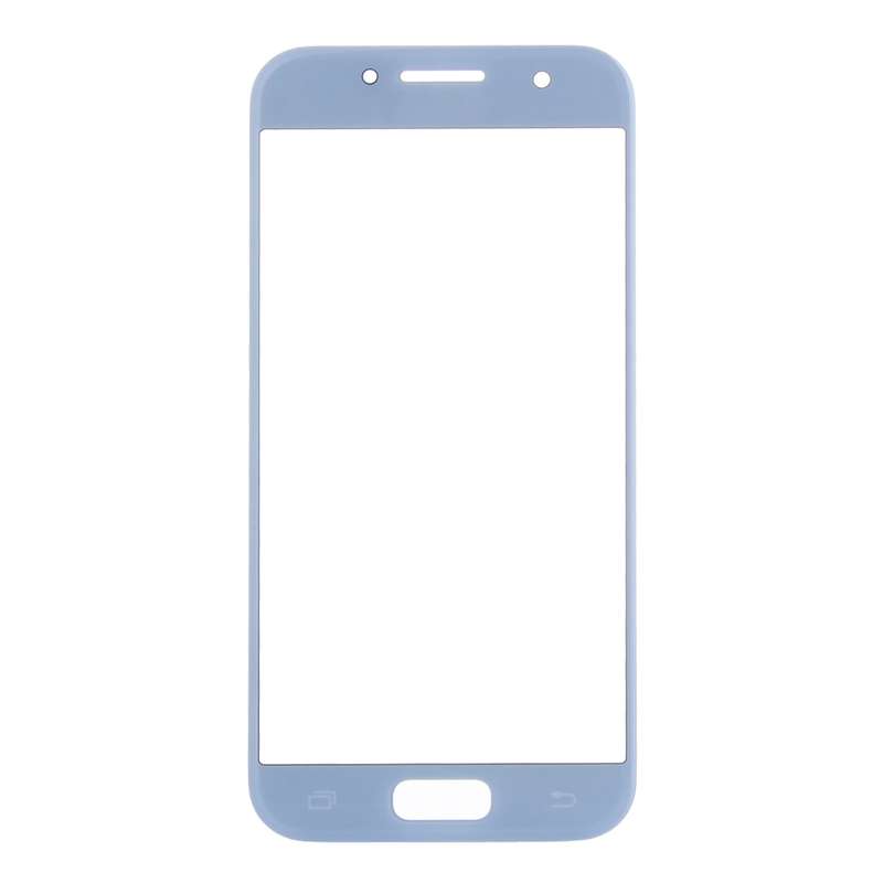 For Samsung Galaxy A7 (2017) / A720 10pcs Front Screen Outer Glass Lens (Gold)