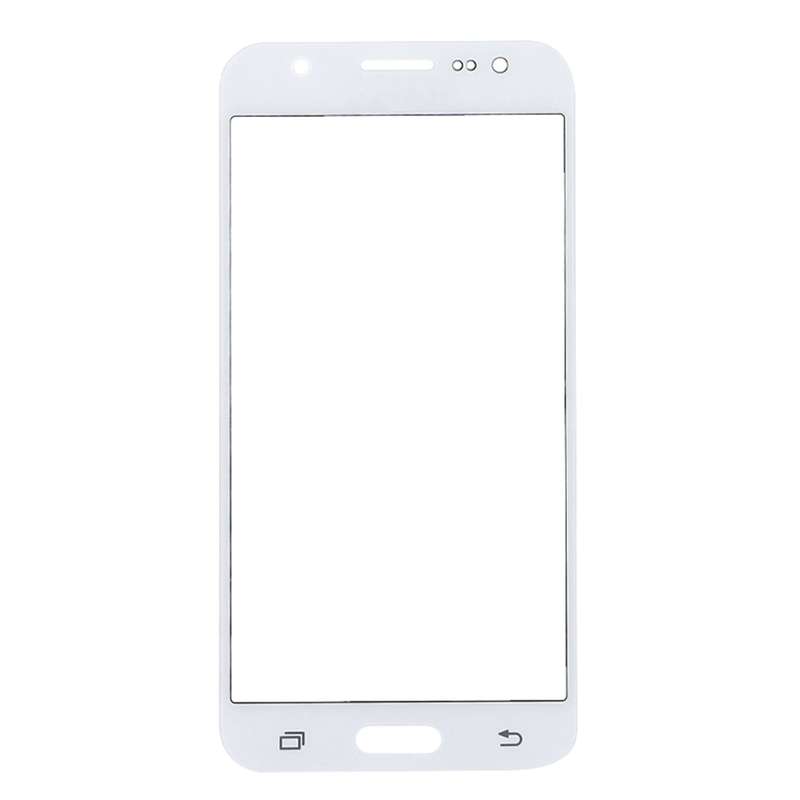 For Samsung Galaxy J5 / J500 10pcs Front Screen Outer Glass Lens (Black)