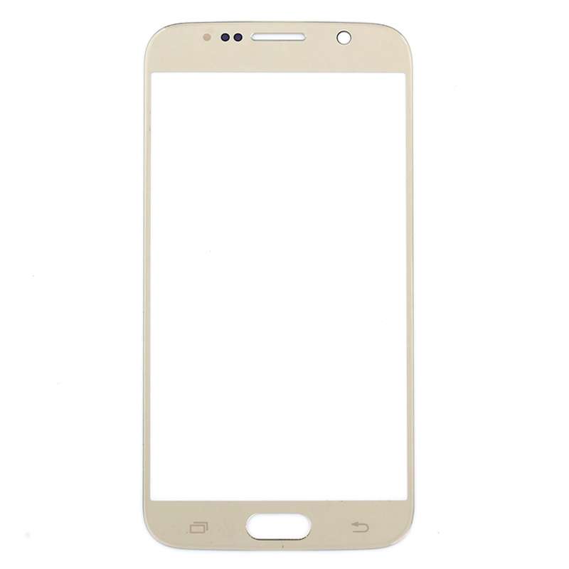 For Samsung Galaxy S6 / G920F 10pcs Front Screen Outer Glass Lens (White)