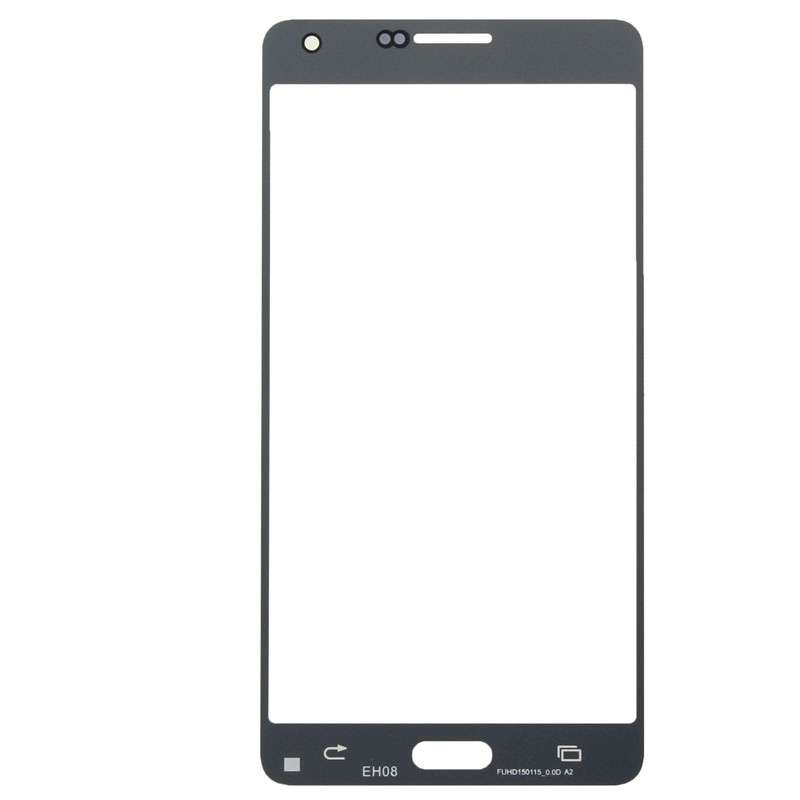 For Samsung Galaxy A7 (2015) 10pcs Front Screen Outer Glass Lens (Gold)