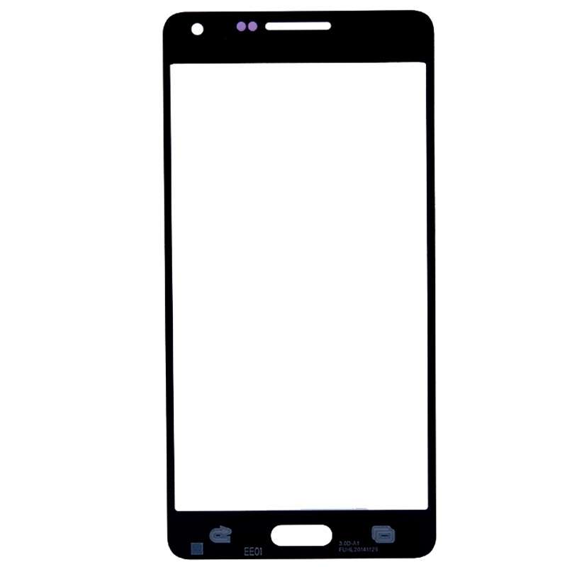 For Samsung Galaxy A5 / A500 10pcs Front Screen Outer Glass Lens (Black)