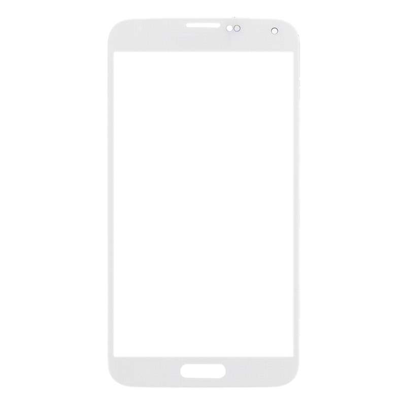 For Samsung Galaxy S5 / G900 10pcs Front Screen Outer Glass Lens (Dark Blue)