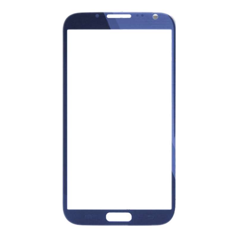 For Samsung Galaxy Note II / N7100 10pcs Front Screen Outer Glass Lens (Black)