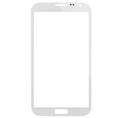 For Samsung Galaxy Note II / N7100 10pcs Front Screen Outer Glass Lens (Black)