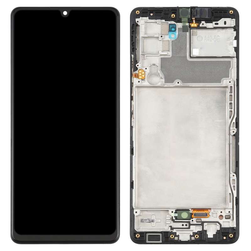 Original Super AMOLED LCD Screen for Samsung Galaxy A42 5G SM-A426 Digitizer Full Assembly with Fram