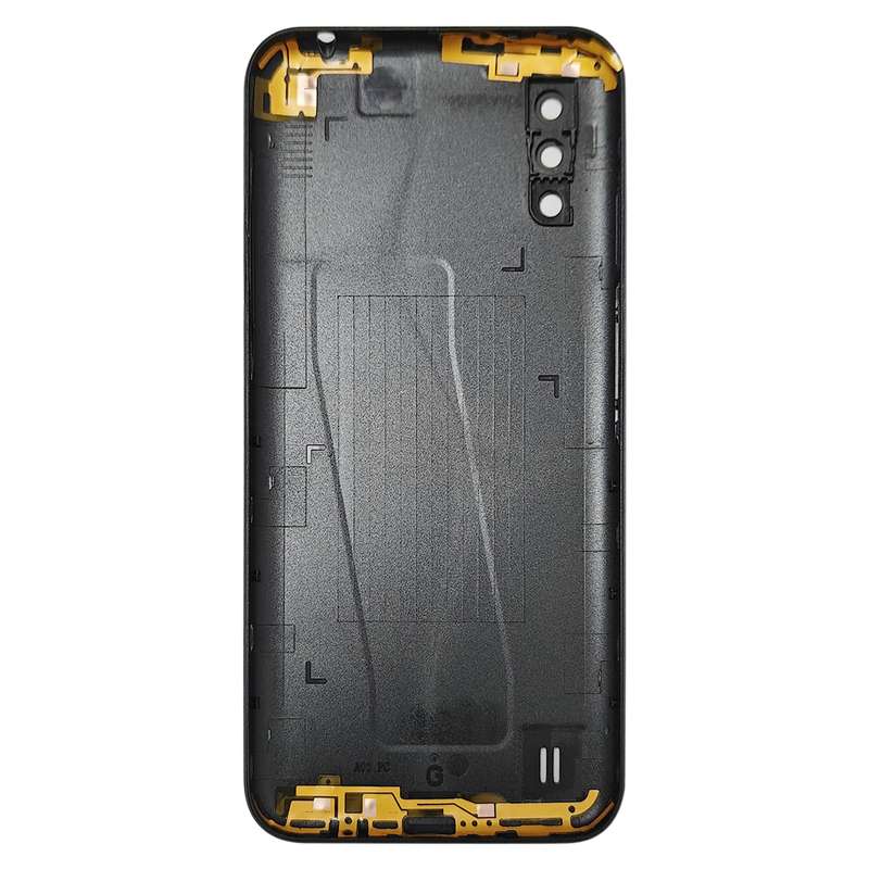For Samsung Galaxy A01 SM-015F Battery Back Cover With Camera Lens (Blue)