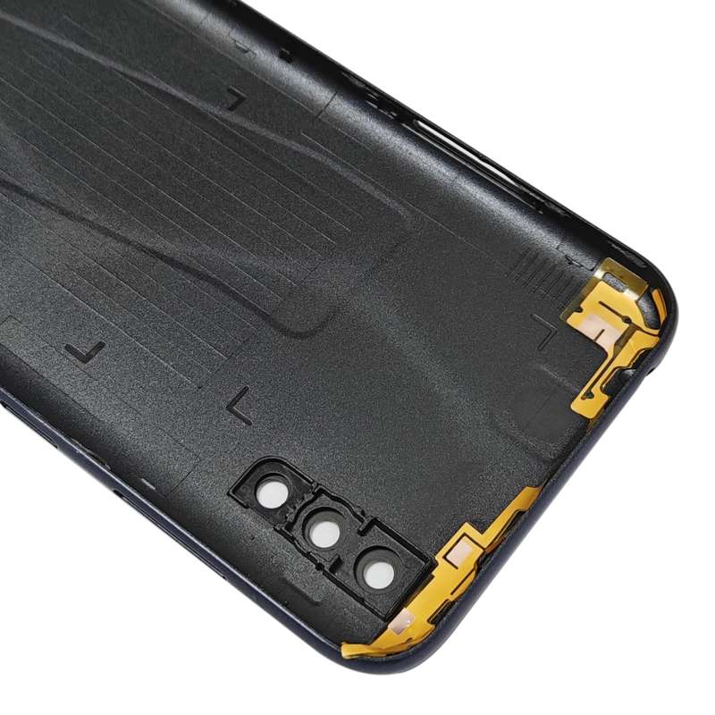 For Samsung Galaxy A01 SM-015F Battery Back Cover With Camera Lens (Blue)