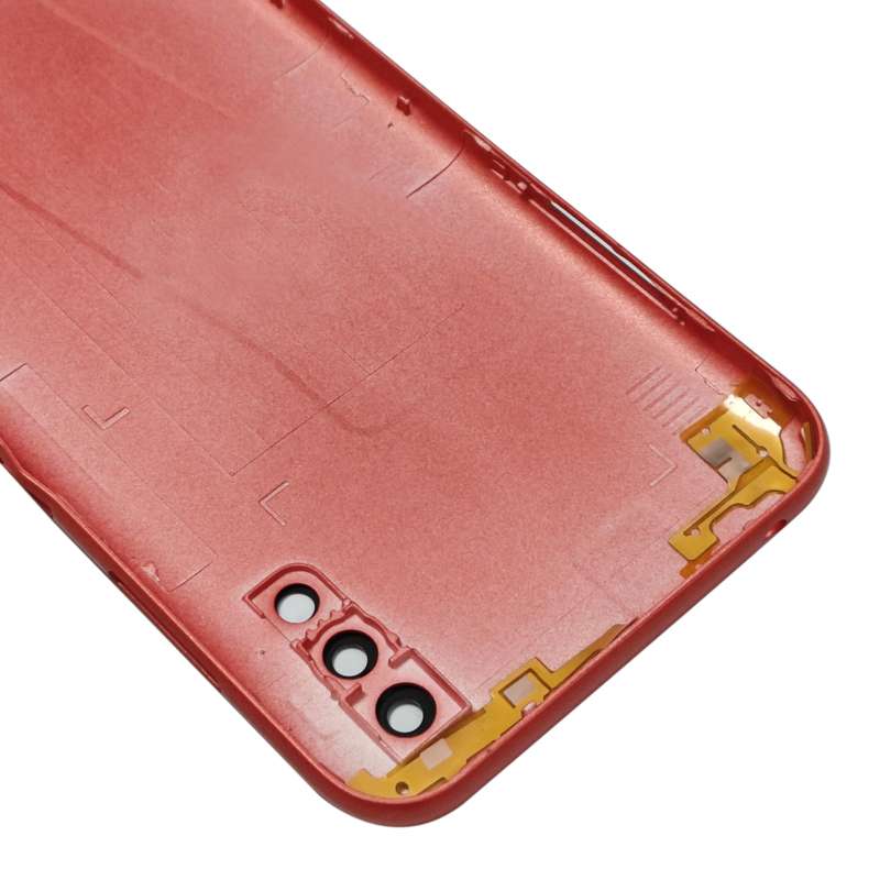 For Samsung Galaxy A01 SM-015F Battery Back Cover With Camera Lens (Blue)