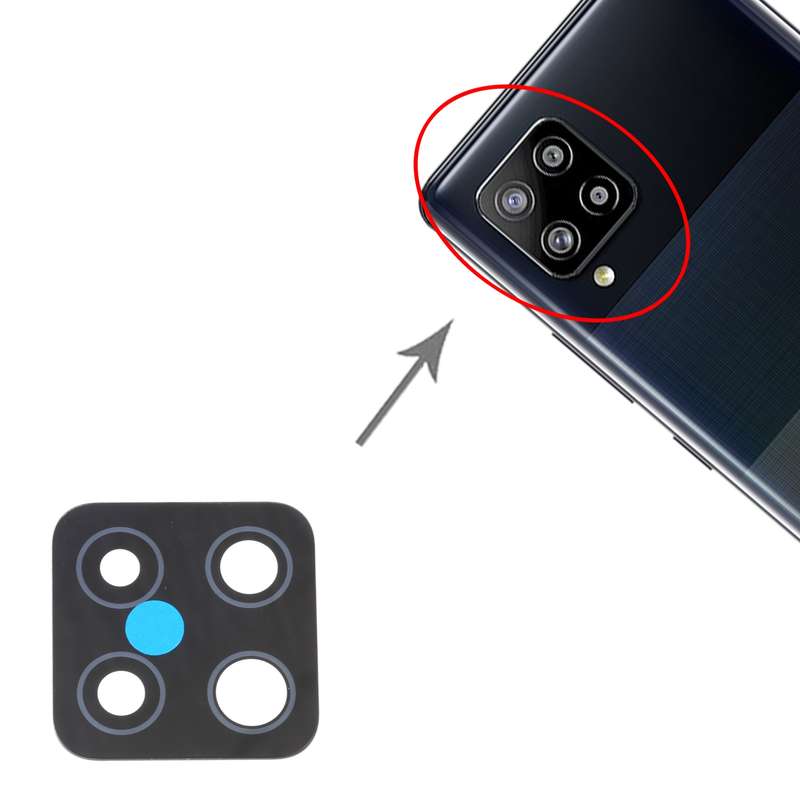 For Samsung Galaxy M01 SM-M015 10pcs Back Camera Lens
