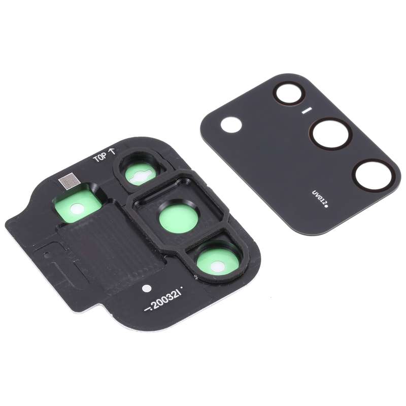 For Samsung Galaxy S10 Lite SM-G770 10pcs Camera Lens Cover (Black)