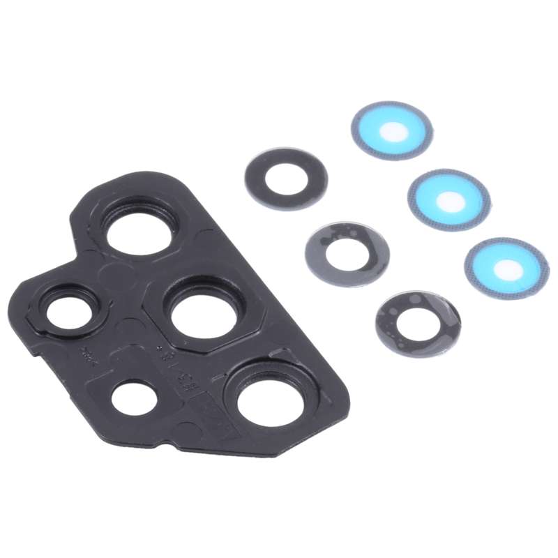 For Samsung Galaxy A32 SM-A325 10pcs Camera Lens Cover (Black)